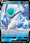 [PKM-R] Ice Rider Calyrex V (SWSH130) [Sword & Shield: Black Star Promos]