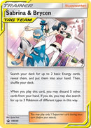 [TR] Sabrina & Brycen (SM246) [Sun & Moon: Black Star Promos]
