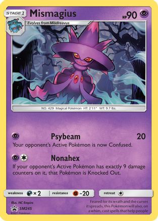 [PKM] Mismagius (SM245) [Sun & Moon: Black Star Promos]