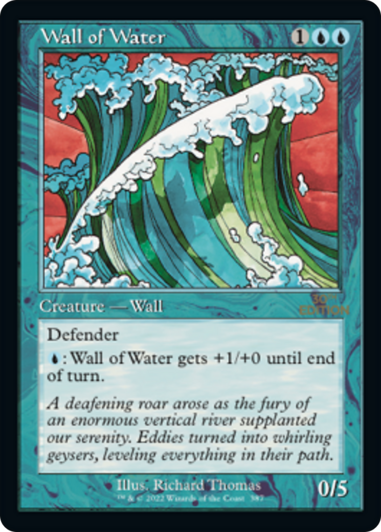 {C} Wall of Water (Retro) [30th Anniversary Edition][30A 387]
