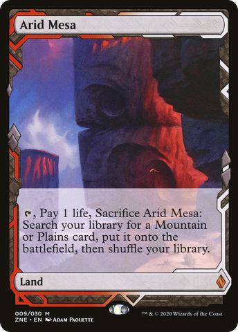 {R} Arid Mesa (Expeditions) [Zendikar Rising Expeditions][ZNE 009]