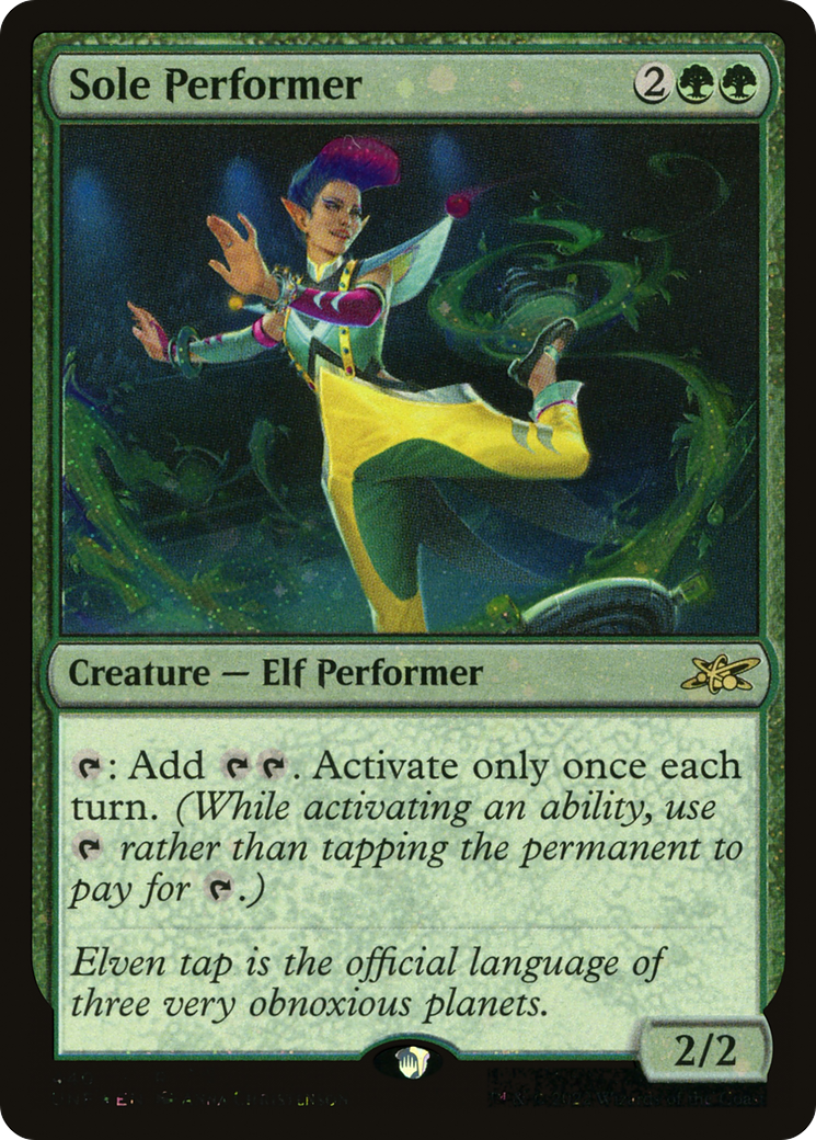 {R} Sole Performer (Galaxy Foil) [Unfinity][UNF 440]