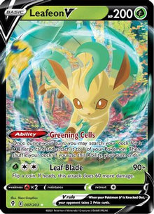 [PKM] Leafeon V (007/203) [Sword & Shield: Evolving Skies]