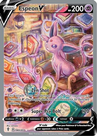 [PKM] Espeon V (180/203) [Sword & Shield: Evolving Skies]