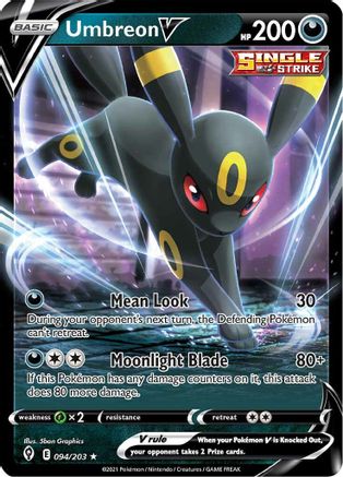 [PKM-R] Umbreon V (094/203) [Sword & Shield: Evolving Skies]