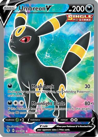 [PKM-R] Umbreon V (188/203) [Sword & Shield: Evolving Skies]
