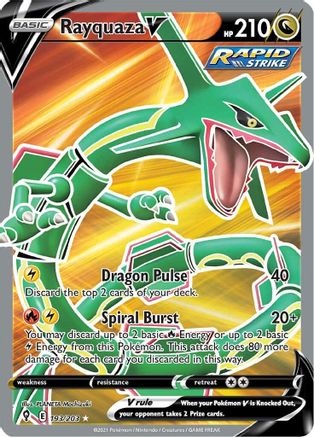 [PKM] Rayquaza V (193/203) [Sword & Shield: Evolving Skies]