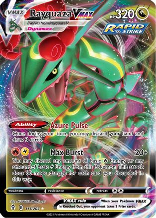 [PKM-R] Rayquaza VMAX (111/203) [Sword & Shield: Evolving Skies]