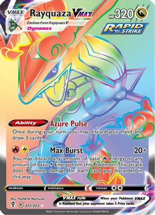 [PKM-R] Rayquaza VMAX (217/203) [Sword & Shield: Evolving Skies]