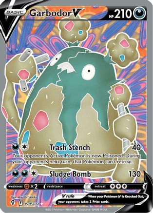 [PKM] Garbodor V (190/203) [Sword & Shield: Evolving Skies]