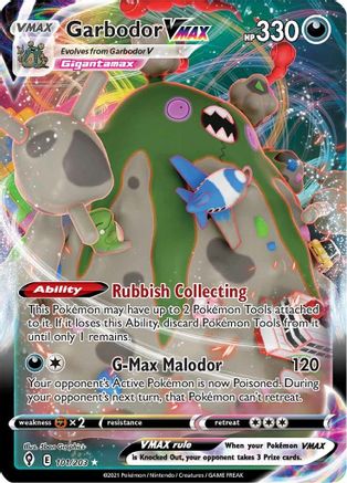 [PKM] Garbodor VMAX (101/203) [Sword & Shield: Evolving Skies]