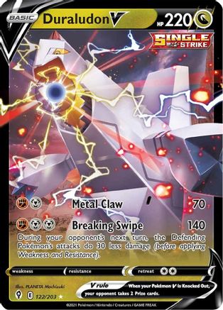 [PKM-R] Duraludon V (122/203) [Sword & Shield: Evolving Skies]