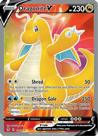 [PKM] Dragonite V (191/203) [Sword & Shield: Evolving Skies]