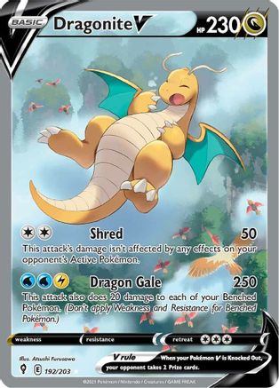 [PKM-R] Dragonite V (192/203) [Sword & Shield: Evolving Skies]