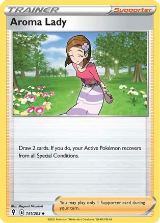 [PKM] Aroma Lady (141/203) [Sword & Shield: Evolving Skies]