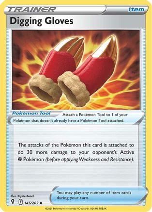 [PKM] Digging Gloves (145/203) [Sword & Shield: Evolving Skies]