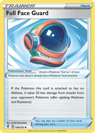 [PKM] Full Face Guard (148/203) [Sword & Shield: Evolving Skies]