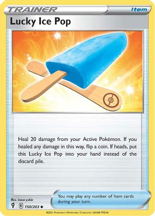 [PKM] Lucky Ice Pop (150/203) [Sword & Shield: Evolving Skies]