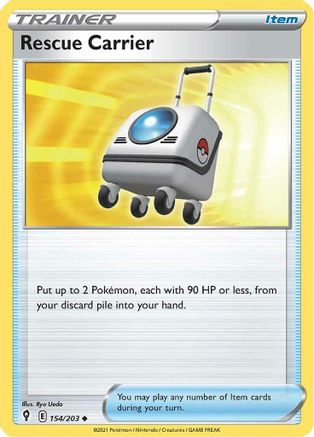 [PKM] Rescue Carrier (154/203) [Sword & Shield: Evolving Skies]