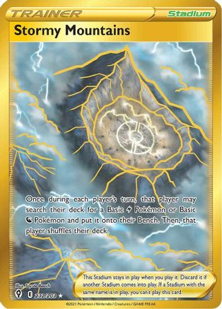[PKM] Stormy Mountains (232/203) [Sword & Shield: Evolving Skies]