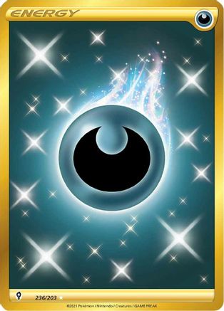[PKM BE] Darkness Energy (236/203) [Sword & Shield: Evolving Skies]