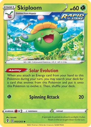 [PKM-C] Skiploom (003/203) [Sword & Shield: Evolving Skies]