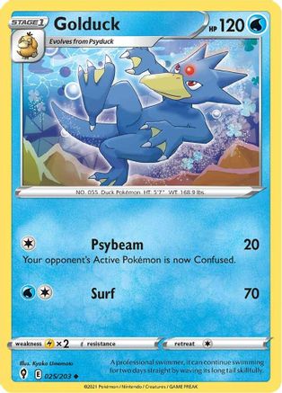 [PKM] Golduck (025/203) [Sword & Shield: Evolving Skies]