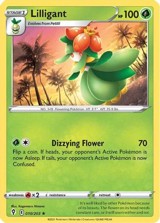 [PKM] Lilligant (010/203) [Sword & Shield: Evolving Skies]