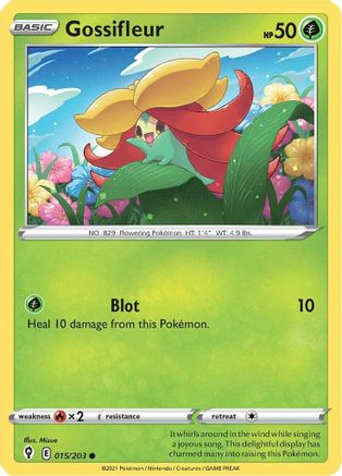 [PKM] Gossifleur (015/203) [Sword & Shield: Evolving Skies]