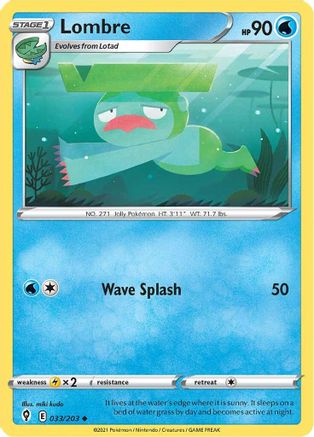 [PKM] Lombre (033/203) [Sword & Shield: Evolving Skies]