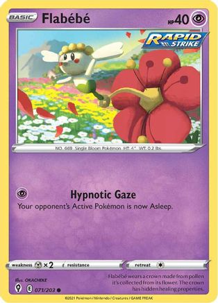 [PKM] Flabebe (071/203) [Sword & Shield: Evolving Skies]