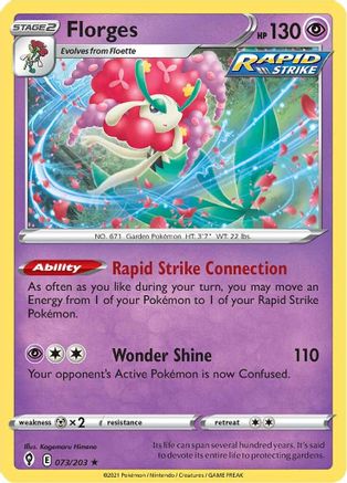 [PKM-R] Florges (073/203) [Sword & Shield: Evolving Skies]