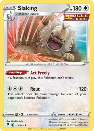 [PKM] Slaking (131/203) [Sword & Shield: Evolving Skies]