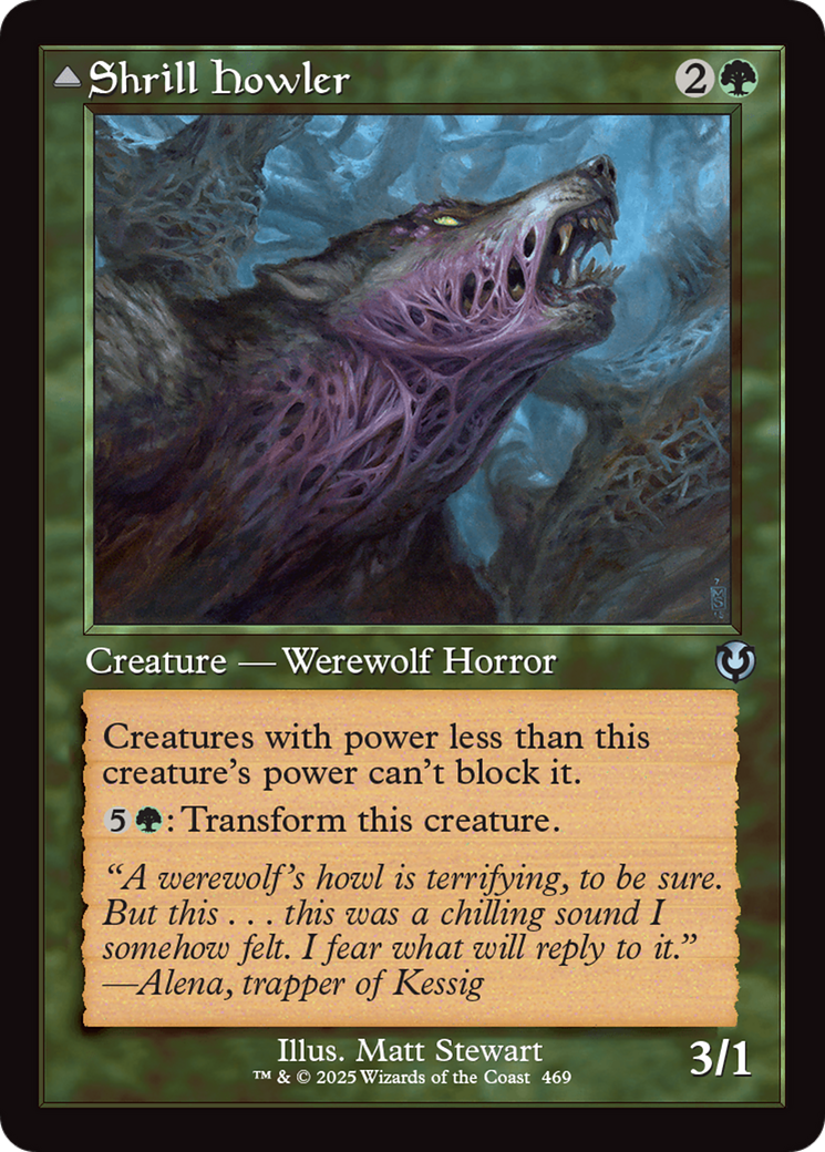 {C} Shrill Howler // Howling Chorus (Retro Frame) [Innistrad Remastered][INR 469]