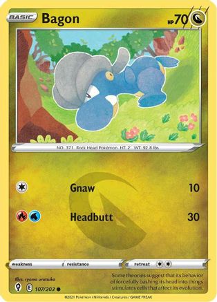 [PKM] Bagon (107/203) [Sword & Shield: Evolving Skies]