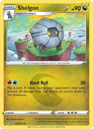 [PKM] Shelgon (108/203) [Sword & Shield: Evolving Skies]