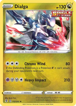 [PKM-R] Dialga (112/203) [Sword & Shield: Evolving Skies]