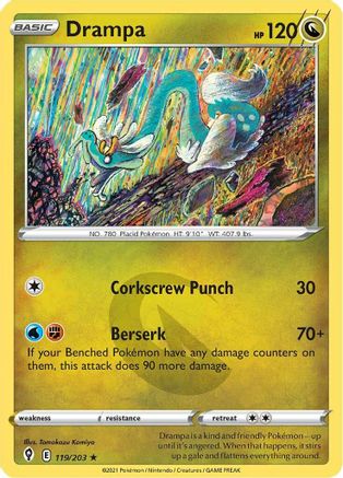 [PKM] Drampa (119/203) [Sword & Shield: Evolving Skies]