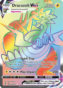 [PKM] Dracozolt VMAX (210/203) [Sword & Shield: Evolving Skies]