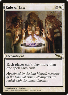 {R} Rule of Law [Mirrodin][MRD 019] - Misty Mountain Games