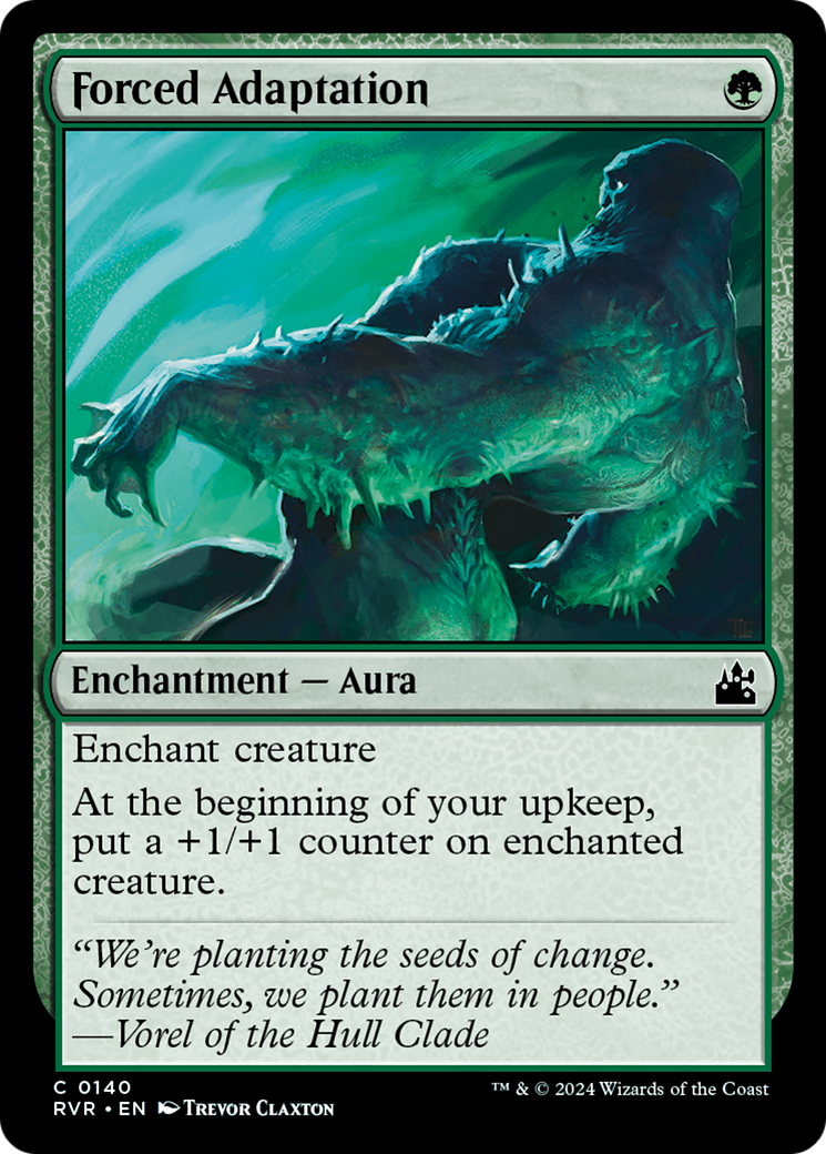 {C} Forced Adaptation [Ravnica Remastered][RVR 140]