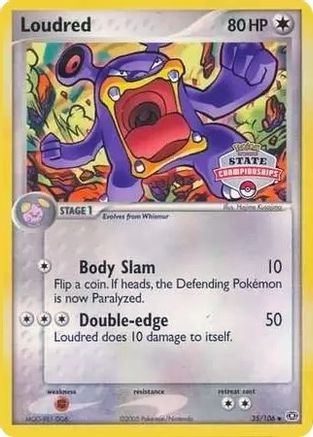 [PKM] Loudred (35/106) (State Championships) [EX: Emerald]