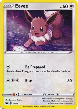 [PKM] Eevee (SWSH127) [Sword & Shield: Black Star Promos]