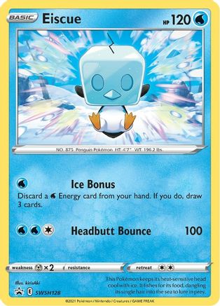[PKM] Eiscue (SWSH128) [Sword & Shield: Black Star Promos]