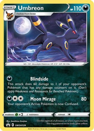 [PKM] Umbreon (SWSH129) [Sword & Shield: Black Star Promos]