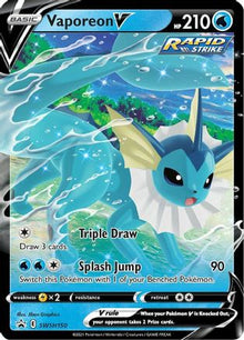 [PKM] Vaporeon V (SWSH150) [Sword & Shield: Black Star Promos]