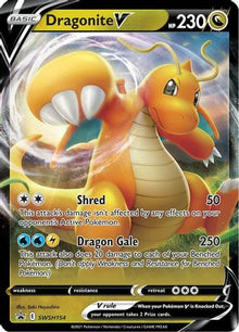 [PKM] Dragonite V (SWSH154) [Sword & Shield: Black Star Promos]