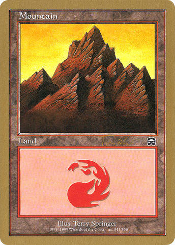 {B}[GB WC01 JT343A] Mountain (jt343a) (Jan Tomcani) (INV) [World Championship Decks 2001]