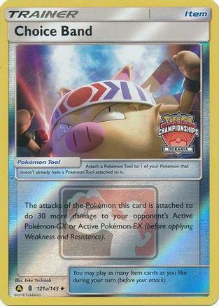 [PKM] Choice Band (121a/145) (Oceania Championships) [Sun & Moon: Guardians Rising]