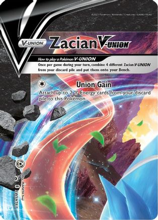 [PKM] Zacian V-Union (SWSH163) [Sword & Shield: Black Star Promos]